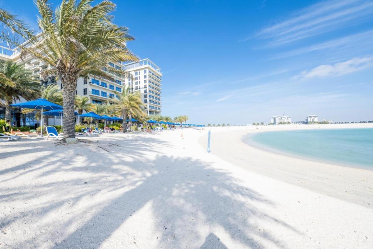Beach Dream - A Luxury 1 Bedroom Apartment With Direct Beach Access Rász el-Haima Kültér fotó